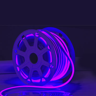 8MM οδήγησαν τις λουρίδες 45 LM/W IP65 IP67 IP68 νέου σιλικόνης αδιάβροχο