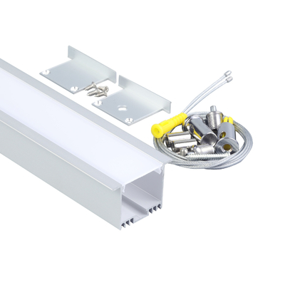Alloy 6063 Wall Recessed Suspended Led Channel Aluminium 48x32mm