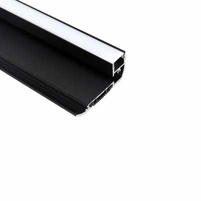 Σχεδιάγραμμα 65mm×28mm των οδηγήσεων παρυφών σκαλοπατιών κινηματογράφων με το αντιολισθητικό λάστιχο