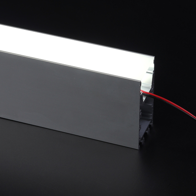 1M 2M σχήμα U με Led κανάλι αλουμινίου τοίχου φωτισμού εσωτερικού χώρου με επίστρωση σκόνης