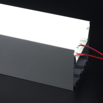 Κρεμαστό Προφίλ LED Αλουμινίου 79*77mm Ασημένιο περίβλημα ψύκτρας
