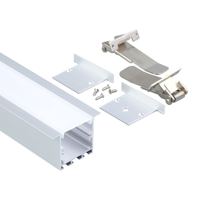 U Shape 6063 Led Strip Channel Aluminium Suspended Led Profil Extrusion