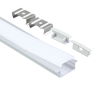 Προφίλ αλουμινίου LED 23X10mm χωνευτό για φως λωρίδας εξώθησης