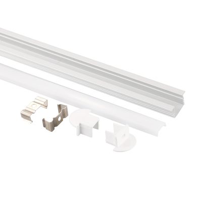 Χωνευτός Σε τοίχο Κουζίνα Ελαφρύς Γύψος Σε Προφίλ Αλουμινίου Led Διακοσμητικό