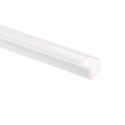 Η επιφάνεια σχεδιαγράμματος εξώθησης αργιλίου επίπλων κραμάτων Heatsink τοποθετεί το οδηγημένο γραμμικό φως