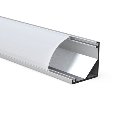 Σχεδιάγραμμα 16MM X 16MM των μαύρων οδηγήσεων γωνιών υλικό κραμάτων αργιλίου για τη λουρίδα των οδηγήσεων