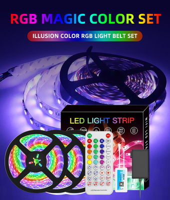 Η λουρίδα 5050 RGB έξυπνων οδηγήσεων ανάβει 10 Bluetooth APP μέτρα cOem ελέγχου