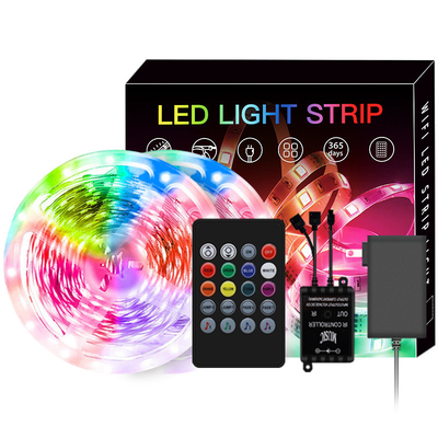 APP Bluetooth έλεγχος 5050 λουρίδα των RGB οδηγήσεων αδιάβροχη για την εσωτερική υπαίθρια διακόσμηση