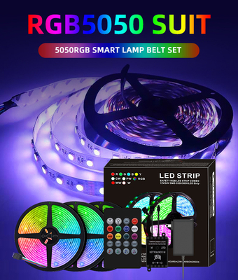 APP Bluetooth έλεγχος 5050 λουρίδα των RGB οδηγήσεων αδιάβροχη για την εσωτερική υπαίθρια διακόσμηση